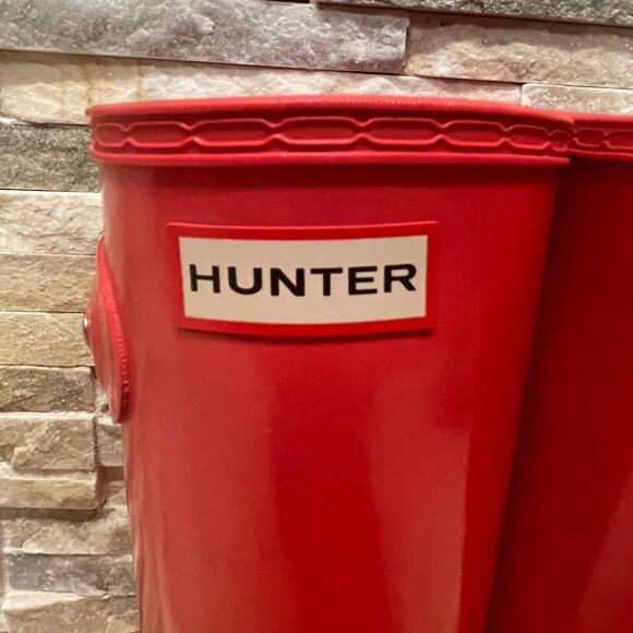 Hunter Tall Gloss Rain Boots Women’s 6 EU 37 | Iconic Wellington - Picture 8 of 13